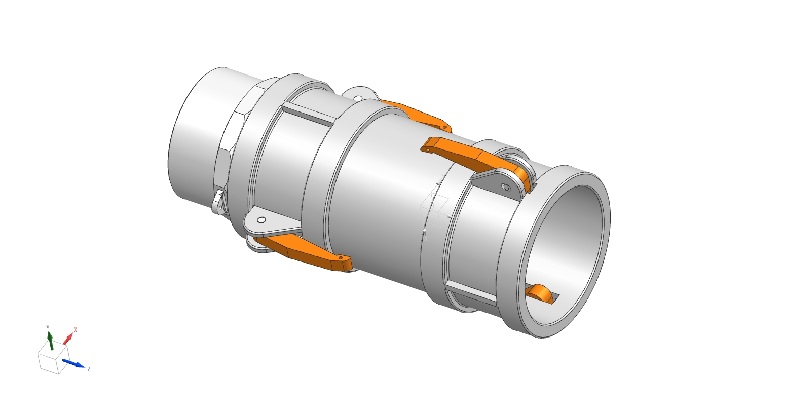 DN100长300mmA型接头套装 A连接部件